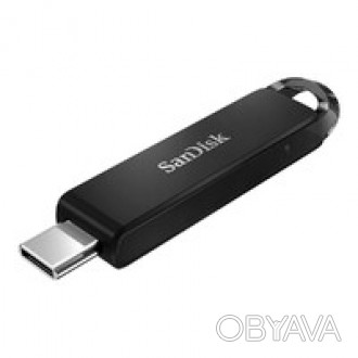 Флешка SanDisk Ultra Flash Drive USB Type-C 64GB Black предназначена для компьют. . фото 1