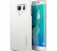 Чехол Spigen Thin Fit Shimmery White для Samsung Galaxy S6 Edge+. Київ. фото 1 Чехол Spigen Thin Fit Shimmery White для Samsung Galaxy S6 Edge+. Київ. фото 1