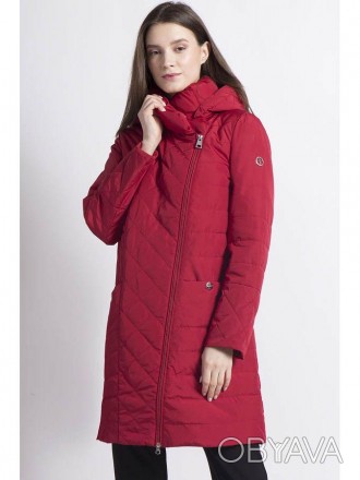 Удлиненная куртка женская демисезонная от финского бренда Finn Flare. Небольшой . . фото 1