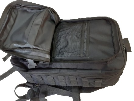 Рюкзак  тактический  изготовлен из прочной сумочной ткани. Оснащен системой Молл. . фото 5