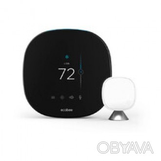 Умный термостат ecobee5 Smart Wi-Fi Thermostat Pro с голосовым управлением + Roo. . фото 1