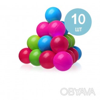 Технічні характеристики товару "Дитячі кульки для сухого басейну Intex 48010, 10. . фото 1
