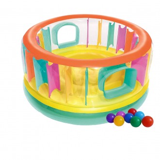 Надувний батут Bestway 52262-1 "Bounce Jam Bouncer", 180 х 86 см, з кульками 10 . Харьков. фото 1 Надувний батут Bestway 52262-1 "Bounce Jam Bouncer", 180 х 86 см, з кульками 10 . Харьков. фото 1