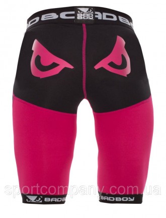 Компрессионные шорты женские Bad Boy Compression Shorts Black/Pink
Компрессионны. . фото 3