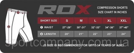Компрессионные шорты RDX изготовлены из материала, обладающего хорошими эластичн. . фото 7
