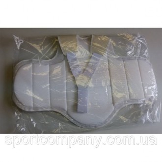 Защита корпуса для каратэ Daedo KPRO 2020 белый жилет тренировочный защитный гру. . фото 6