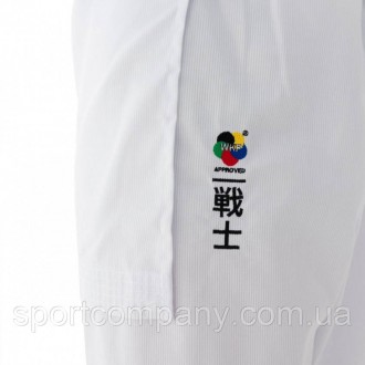 
Кимоно для карате Senshi WKF Aproved белое SMAI U-SENS кумите спортивное каратэ. . фото 6