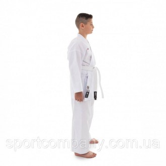 
Кимоно для карате Senshi WKF Aproved белое SMAI U-SENS кумите спортивное каратэ. . фото 3