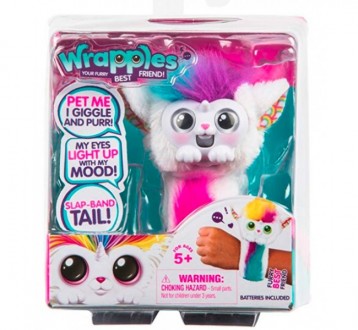 Интерактивный браслет зверек Уна Little Live Wrapples Slap Bracelets Una. Киев. фото 1 Интерактивный браслет зверек Уна Little Live Wrapples Slap Bracelets Una. Киев. фото 1