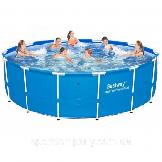 Каркасный бассейн Bestway 5612U - 0, 427 х 132 см. Кам'янське. фото 1 Каркасный бассейн Bestway 5612U - 0, 427 х 132 см. Кам'янське. фото 1