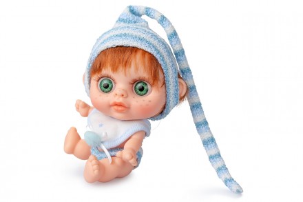 
Оригинальную куклу пупса Baby Biggers от Berjuan по имени CASTANO 14 см теперь . . фото 4
