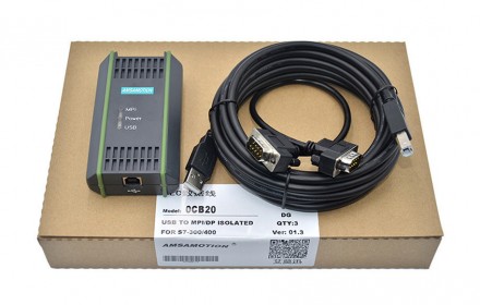 USB MPI DP кабель для программирования ПЛК Siemens S7 300 400. . фото 4