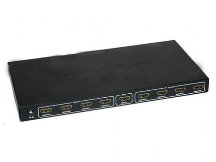HDMI 1x8 портов сплиттер, разветвитель, коммутатор Сплиттер позволяет продублиро. . фото 3