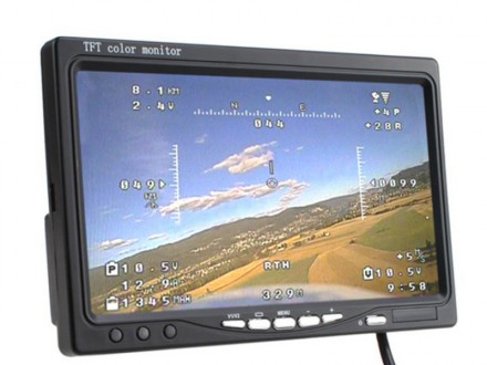 Доступный монитор для FPV полетов без синего экрана. Хороший вариант для старта . . фото 3
