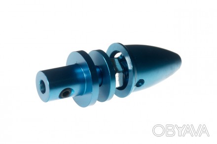 Адаптер пропеллера Haoye 01209 вал 4.0 мм винт 6.35 мм (гужон, синий)
Комплектац. . фото 1