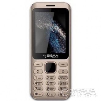 Мобильный телефон Sigma X-style 33 Steel Dual Sim Gold (4827798854921) влюбляет . . фото 1
