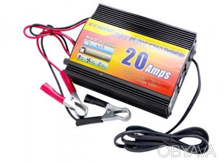Описание Зарядного устройства для аккумулятора UKC Battery Charger 20A MA-1220A
. . фото 1
