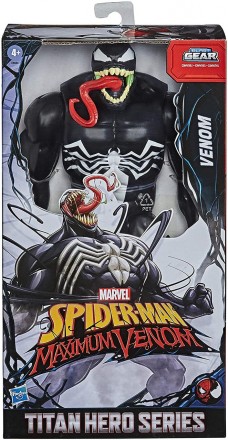Игрушка Hasbro Веном 30см Мстители - Venom Maximum, Titan Hero Series Blast Gear. . фото 3