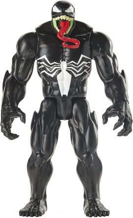 Игрушка Hasbro Веном 30см Мстители - Venom Maximum, Titan Hero Series Blast Gear. . фото 4