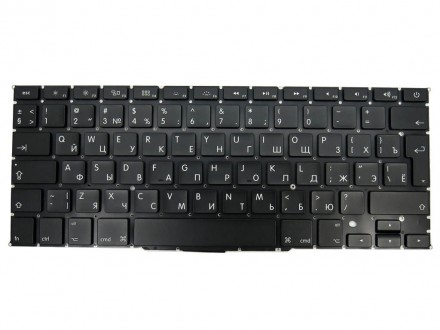 Клавиатура для ноутбука
Совместимые модели ноутбуков: Macbook Pro A1398 MC975, M. . фото 2