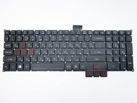 Новая клавиатура для ноутбука ACER Predator G9-591 G9-591G G9-591R
 черного цвет. . фото 2