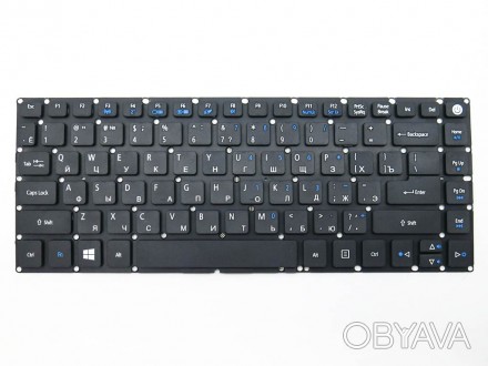 Новая клавиатура для ноутбука ACER E5-422, E5-473
 ,белого цвета, с rus буквами.. . фото 1