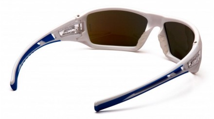 Очки велосипедные Pyramex Velar White синие зеркальные
Спортивные очки VELAR от . . фото 5