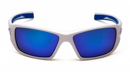 Очки велосипедные Pyramex Velar White синие зеркальные
Спортивные очки VELAR от . . фото 3