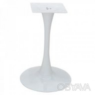 Опора металева для столу, фарбована, колір білий, можна використовувати всередин. . фото 1