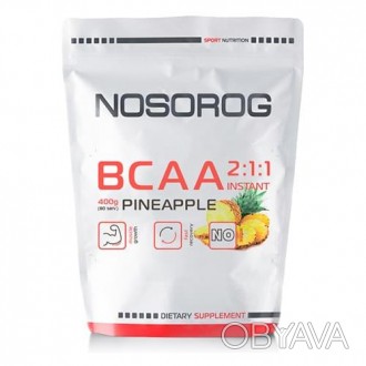 Аминокислоты с разветвлёнными цепями NOSOROG BCAA 2:1:1 (400 грамм) ананас
Подде. . фото 1