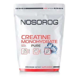 NOSOROG Nutrition Creatine Monohydrate 600 g – продукт, в составе которого наход. . фото 2