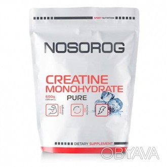 NOSOROG Nutrition Creatine Monohydrate 600 g – продукт, в составе которого наход. . фото 1