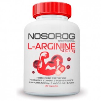 Что такое Nosorog L-Arginine 500 mg?
Nosorog L-Arginine 500 mg - является пищево. . фото 2