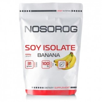Nosorog Soy Isolate Protein банан - это диетическая добавка, содержащая изолят с. . фото 2