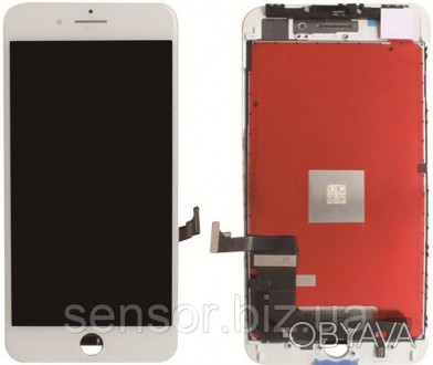 Дисплейний модуль для смартфона iPhone 8+ білий TianMa. . фото 1