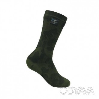Опис водонепроникних шкарпетки DexShell Camouflage Sock: Шкарпетки DS736 Camoufl. . фото 1