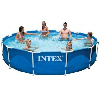 Каркасный круглый бассейн Intex 28210
Производитель- Intex 
Страна - производите. . фото 4