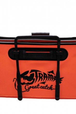 Сумка рыболовная Tramp Fishing bag Eva Orange Мягкая рыболовная сумка Tramp Fish. . фото 9