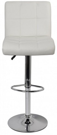 Барный стул Bonro экокожа BC-0106. Цвет белый
 
Элегантный барный стул современн. . фото 3
