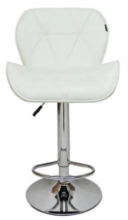 Барный стул со спинкой Bonro B-087. Цвет белый.
Элегантный барный стул современн. . фото 3