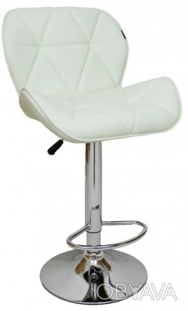 Барный стул со спинкой Bonro B-087. Цвет белый.
Элегантный барный стул современн. . фото 1