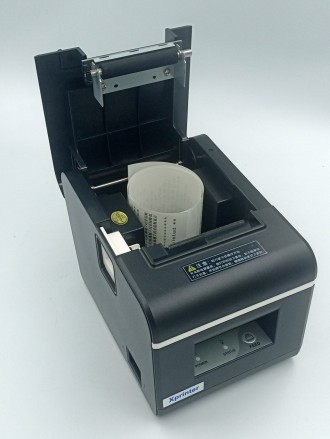 
Отгрузка после 06.12.2023г.
Xprinter XP-Q90-EC-UL ― принтер чеков, со скоростью. . фото 5