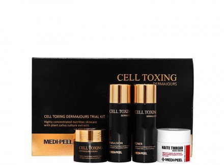 Набір омолоджуючих мініатюр Medi-Peel Cell Toxing Dermajours Trial Kit. Львів. фото 1 Набір омолоджуючих мініатюр Medi-Peel Cell Toxing Dermajours Trial Kit. Львів. фото 1