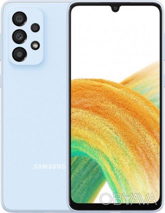 Смартфон Samsung Galaxy A33 5G SM-A336 6/128GB Dual Sim Blue_ 
 
Отправка данног. . фото 1