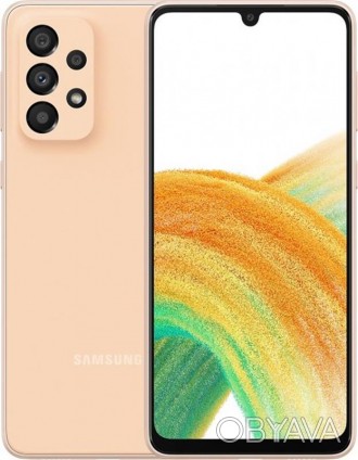 Смартфон Samsung Galaxy A33 5G SM-A336 6/128GB Dual Sim Orange_ 
 
Отправка данн. . фото 1