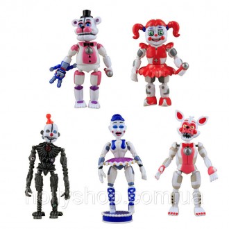 Фигурки FNAF Пять ночей с Фредди Sister Location с подсветкой. Одесса. фото 1 Фигурки FNAF Пять ночей с Фредди Sister Location с подсветкой. Одесса. фото 1