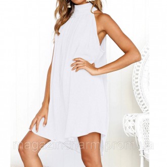 Шикарное летнее платье белое. Идеально подойдет платье для лета, будет уместно д. . фото 4