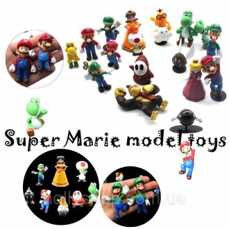 Набор фигурок из игры Супер Марио порадует как взрослого, так и маленького покло. . фото 6