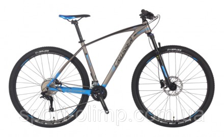 Велосипед найнер Crosser X880 29" (рама 17, 21S) Hidraulic Shimano сіро-синій
Но. . фото 2