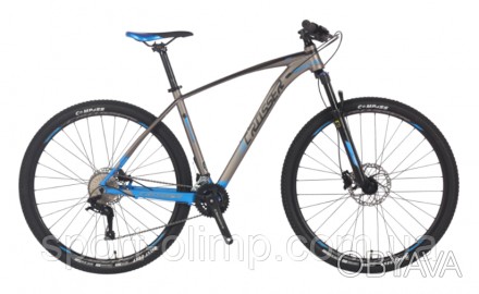 Велосипед найнер Crosser X880 29" (рама 17, 21S) Hidraulic Shimano сіро-синій
Но. . фото 1